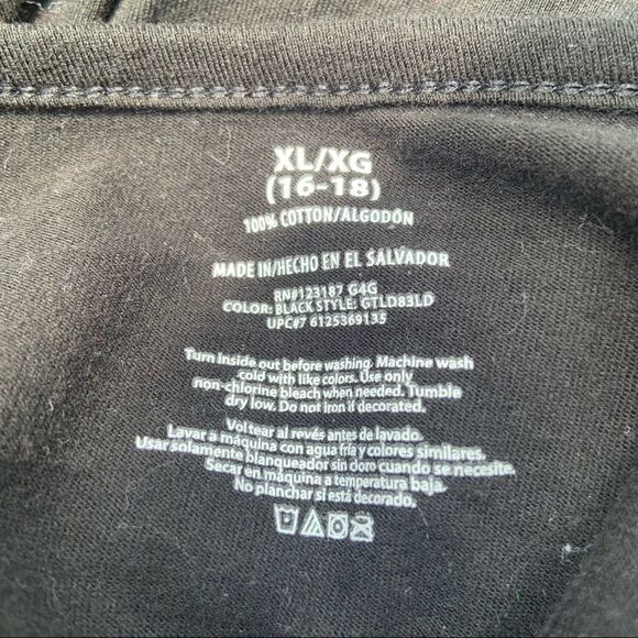 Merry Christmas Glitter Long Sleeve Tee Size Large - Picture 7 of 7